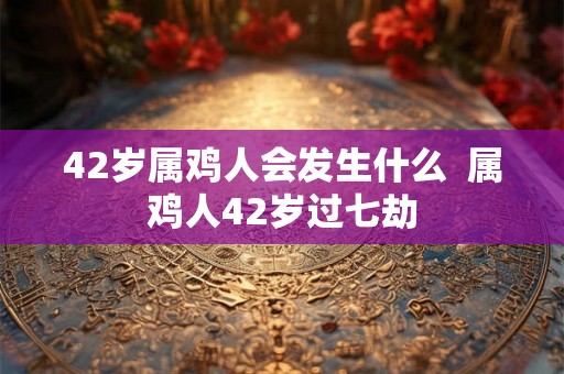 42岁属鸡人会发生什么  属鸡人42岁过七劫