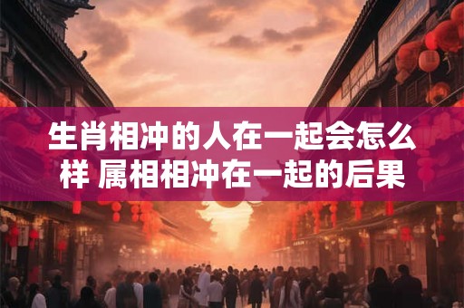 生肖相冲的人在一起会怎么样 属相相冲在一起的后果