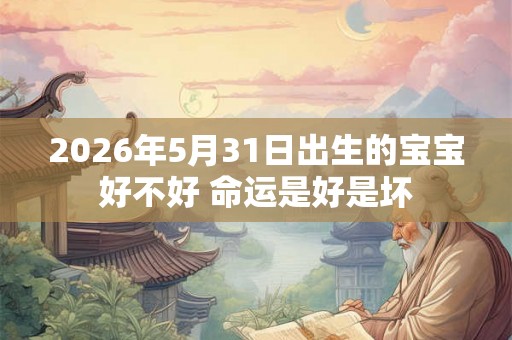 2026年5月31日出生的宝宝好不好 命运是好是坏