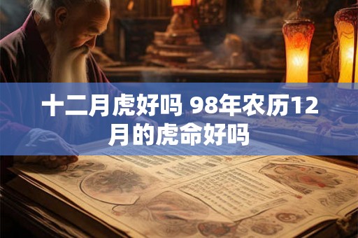 十二月虎好吗 98年农历12月的虎命好吗