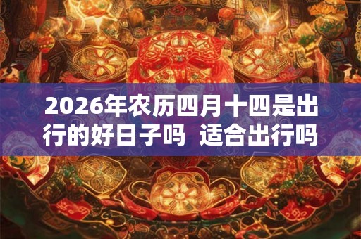 2026年农历四月十四是出行的好日子吗  适合出行吗