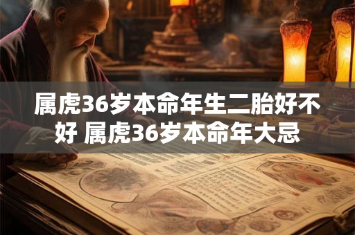 属虎36岁本命年生二胎好不好 属虎36岁本命年大忌