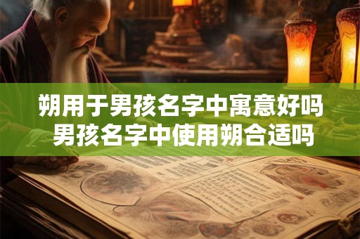 朔用于男孩名字中寓意好吗 男孩名字中使用朔合适吗