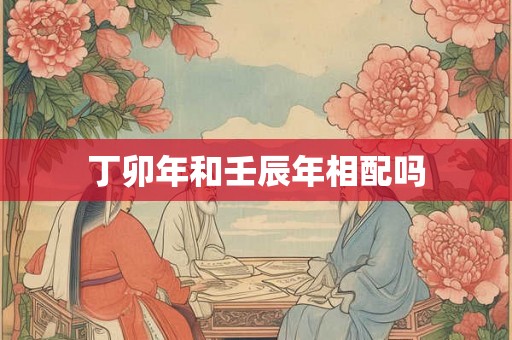 丁卯年和壬辰年相配吗 丁卯年和壬辰年相配吗