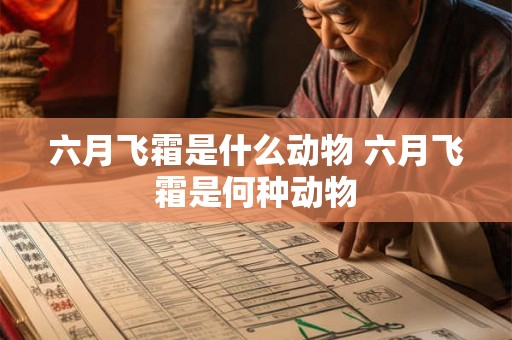 六月飞霜是什么动物 六月飞霜是何种动物