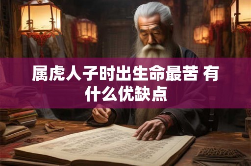 属虎人子时出生命最苦 有什么优缺点 属虎人子时出生命最苦 有什么优缺点