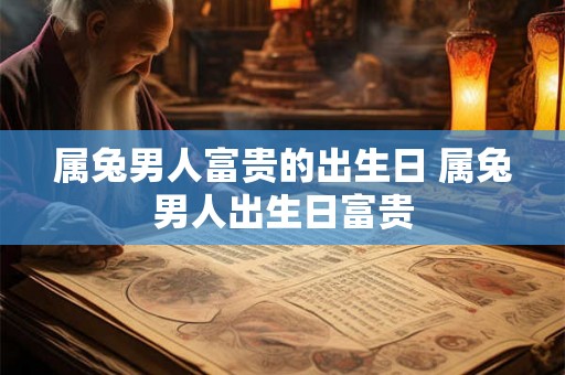 属兔男人富贵的出生日 属兔男人出生日富贵 属兔男人富贵的出生日 属兔男人出生日富贵