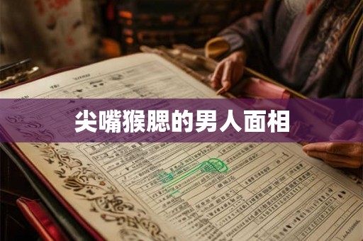 尖嘴猴腮的男人面相