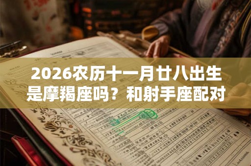 2026农历十一月廿八出生是摩羯座吗？和射手座配对吗？
