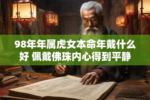 98年年属虎女本命年戴什么好 佩戴佛珠内心得到平静