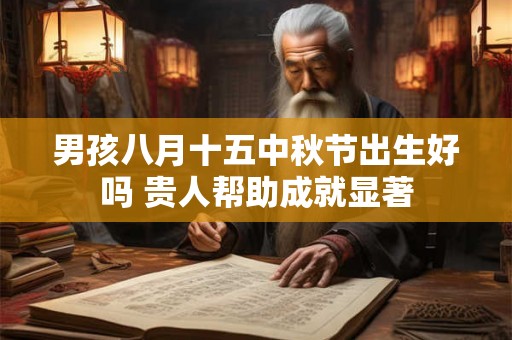 男孩八月十五中秋节出生好吗 贵人帮助成就显著