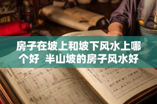 房子在坡上和坡下风水上哪个好 半山坡的房子风水好吗 房子在坡上和坡下风水上哪个好 半山坡的房子风水好吗
