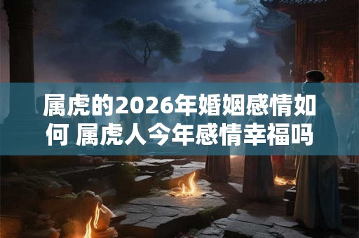 属虎的2026年婚姻感情如何 属虎人今年感情幸福吗