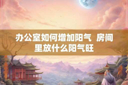 办公室如何增加阳气  房间里放什么阳气旺