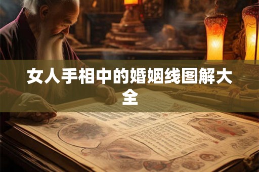 女人手相中的婚姻线图解大全
