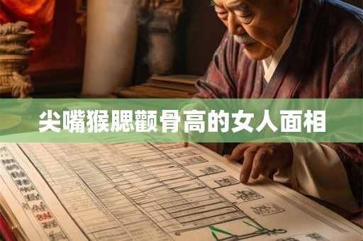 尖嘴猴腮颧骨高的女人面相