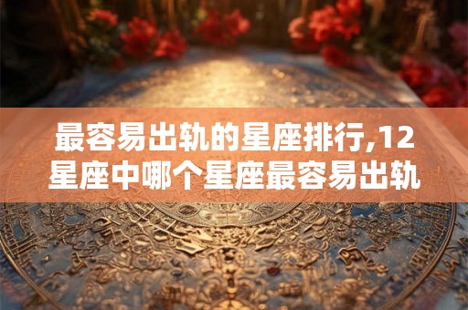 最容易出轨的星座排行,12星座中哪个星座最容易出轨吗？