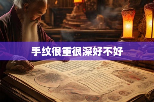 手纹很重很深好不好