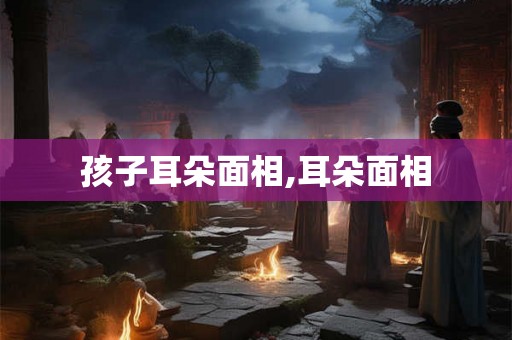 孩子耳朵面相,耳朵面相