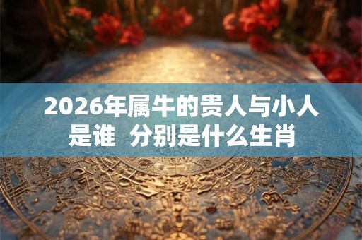 2026年属牛的贵人与小人是谁 分别是什么生肖 2026年属牛的贵人与小人是谁 分别是什么生肖