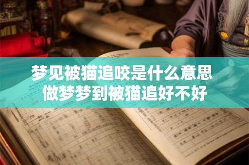 梦见被猫追咬是什么意思 做梦梦到被猫追好不好 梦见被猫追咬是什么意思 做梦梦到被猫追好不好