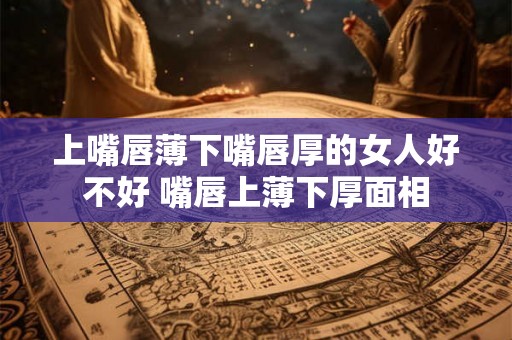 上嘴唇薄下嘴唇厚的女人好不好 嘴唇上薄下厚面相