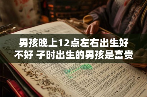 男孩晚上12点左右出生好不好 子时出生的男孩是富贵命吗