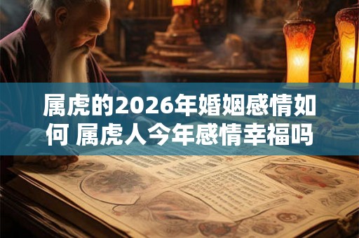 属虎的2026年婚姻感情如何 属虎人今年感情幸福吗