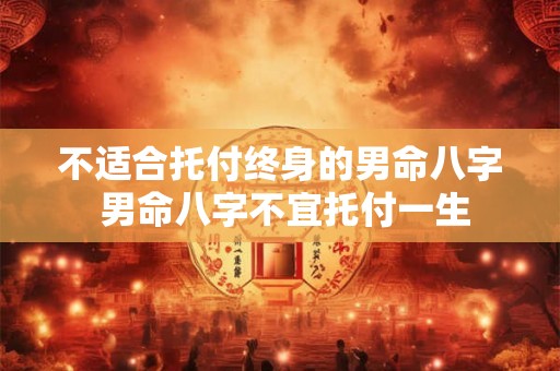 不适合托付终身的男命八字 男命八字不宜托付一生