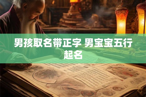 男孩取名带正字 男宝宝五行起名