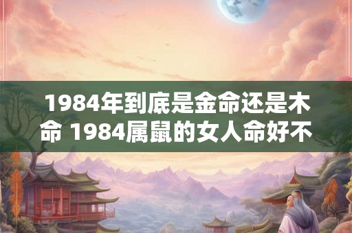 1984年到底是金命还是木命 1984属鼠的女人命好不好