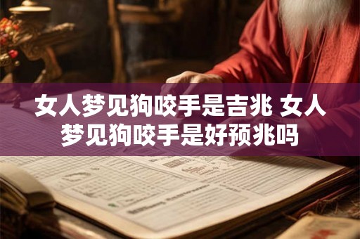 女人梦见狗咬手是吉兆 女人梦见狗咬手是好预兆吗