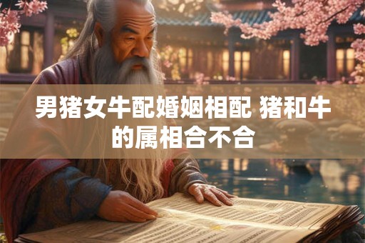男猪女牛配婚姻相配 猪和牛的属相合不合
