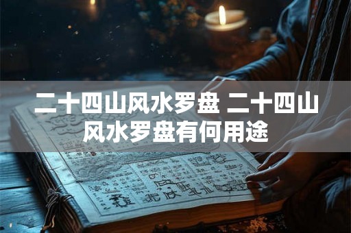 二十四山风水罗盘 二十四山风水罗盘有何用途