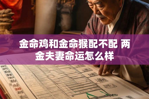 金命鸡和金命猴配不配 两金夫妻命运怎么样