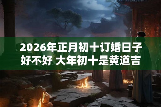 2026年正月初十订婚日子好不好 大年初十是黄道吉日吗