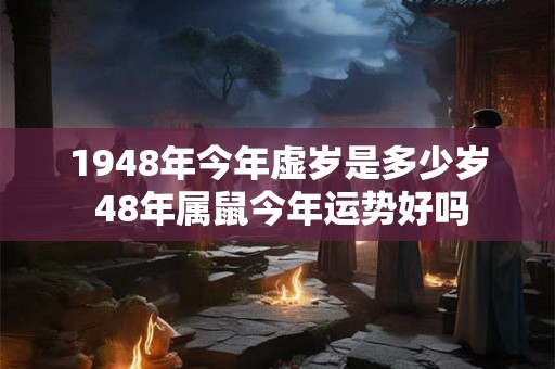 1948年今年虚岁是多少岁 48年属鼠今年运势好吗