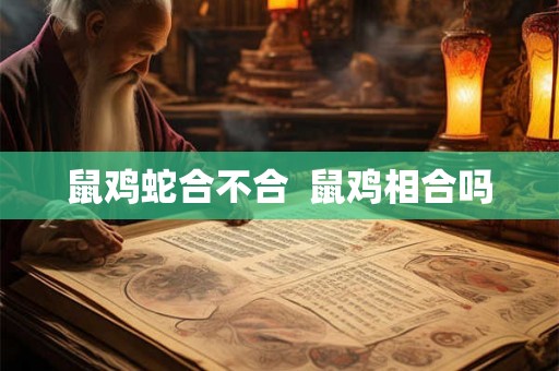 鼠鸡蛇合不合  鼠鸡相合吗