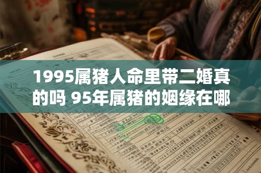 1995属猪人命里带二婚真的吗 95年属猪的姻缘在哪一年