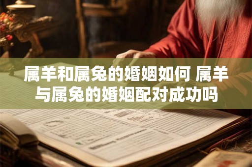 属羊和属兔的婚姻如何 属羊与属兔的婚姻配对成功吗