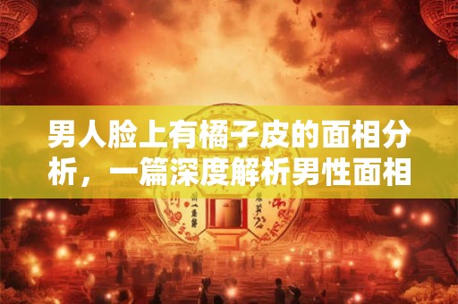 男人脸上有橘子皮的面相分析，一篇深度解析男性面相的文章