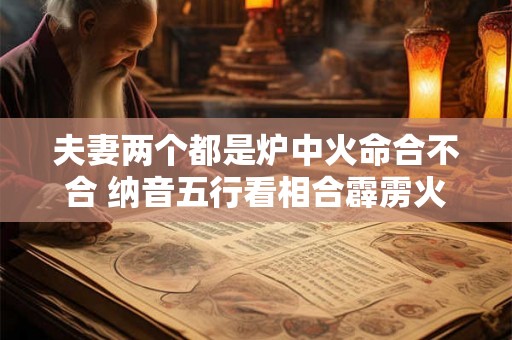 夫妻两个都是炉中火命合不合 纳音五行看相合霹雳火