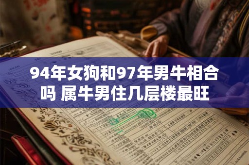 94年女狗和97年男牛相合吗 属牛男住几层楼最旺