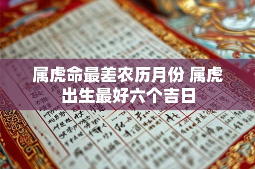 属虎命最差农历月份 属虎出生最好六个吉日