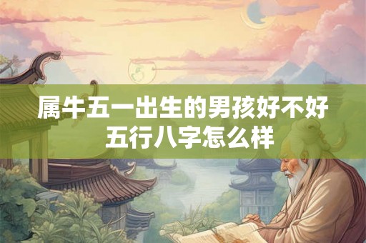 属牛五一出生的男孩好不好 五行八字怎么样 属牛五一出生的男孩好不好 五行八字怎么样