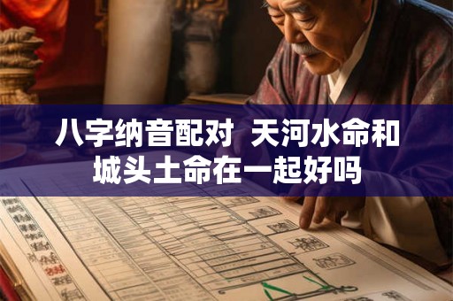 八字纳音配对  天河水命和城头土命在一起好吗