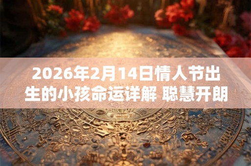 2026年2月14日情人节出生的小孩命运详解 聪慧开朗做事敏捷
