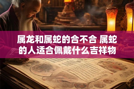 属龙和属蛇的合不合 属蛇的人适合佩戴什么吉祥物