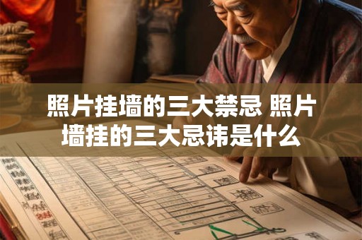 照片挂墙的三大禁忌 照片墙挂的三大忌讳是什么