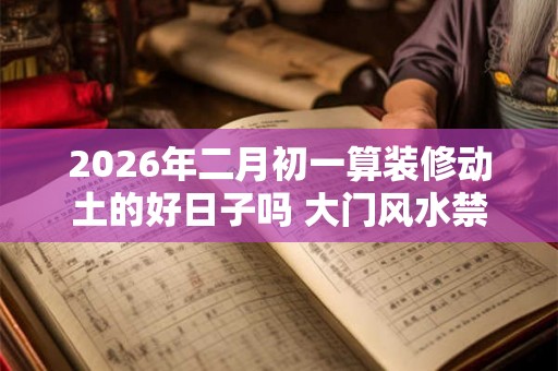 2026年二月初一算装修动土的好日子吗 大门风水禁忌 2026年二月初一算装修动土的好日子吗 大门风水禁忌